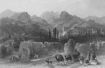 Filadelfia, llamada por los turcos, Allah Sher, la Ciudad de Dios de Thomas Allom
